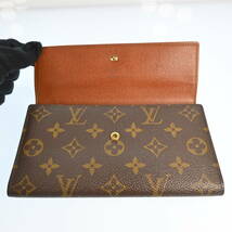 ルイヴィトン LOUIS VUITTON 長財布 M61215 ポルトトレゾール　インターナショナル モノグラム・キャンバス 財布　R2873G605_画像6