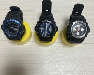 腕時計 G-SHOCK CASIO AW-591 AW-590 AWG-M100 3台まとめて売る