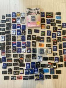 メモリーカード SDメモリーカード メモリースティック カーバカード134枚大量に販売
