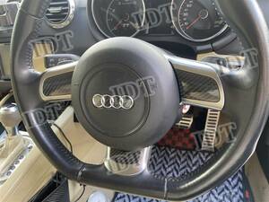 IDT Audi TT 8J Interior custom インテリアSeat Steering Seat ステッカー ブラックカーボン