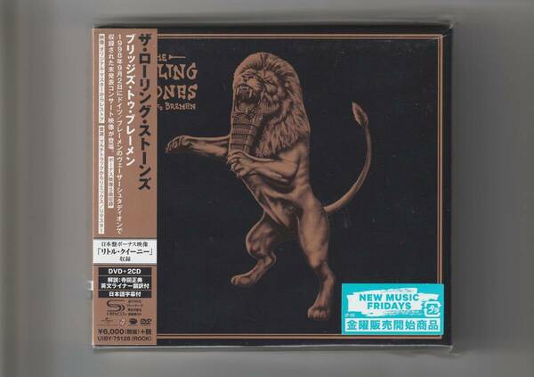 帯付 DVD+2SHM-CD/ザ・ローリング・ストーンズ　ブリッジズ・トゥ・ブレーメン　DVD 約172分　CD 高音質SHM-CD　2019年発売　UIBY75128