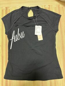 FUBU レディース　Mサイズ Tシャツ　 黒 半袖 ブラック 半袖Tシャツ