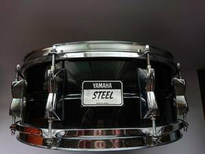 YAMAHA snare drum steel STEEL SD-2075B MADE IN JAPAN