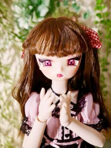 【おまつりっこ】 imomodoll dada tack 1/4 カスタムヘッド 碁石アイ メスガキちゃん MDDにも セミホワイト肌相当