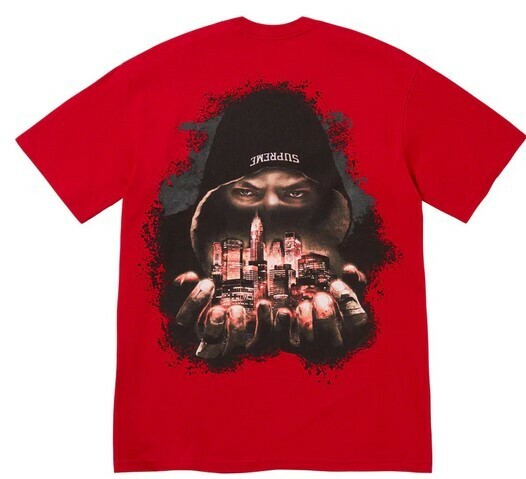 送料無料 【Red・XXL】Fighter Tee supreme 国内 新品未開封 23aw シュプリーム Tシャツ 半袖 ファイター ティー レッド XXLarge XXLサイズ