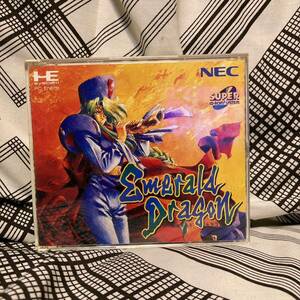 PCエンジン エメラルドドラゴン PCE NEC CD-ROM CD2枚目欠品　【0529-3】