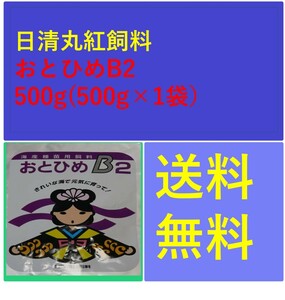 おとひめB2(0.36～0.62mm)500g/沈降性 メダカ、金魚、熱帯魚、グッピー、らんちゅうの餌　送料無料