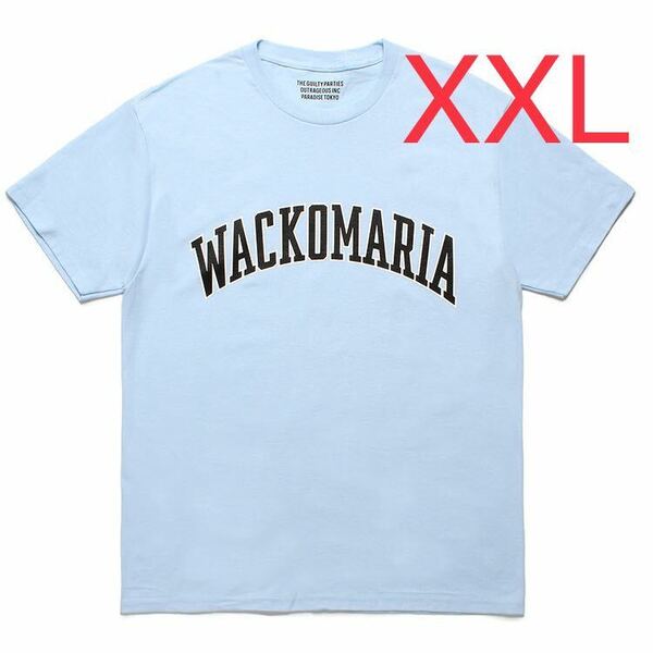即決 XXLサイズ wackomaria Tシャツ ライトブルー