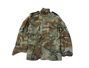 80s 初期型 US ARMY M-65 FIELD JACKET ブラス ウッドランド WOODLAND 米軍 ミリタリー フィールド ジャケット 迷彩 ビンテージ USA