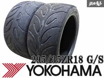 売り切り!! YOKOHAMA ヨコハマ ADVAN A050 295/35ZR18 G/S 295 35ZR18 タイヤ 単体 2本価格 2020年製_画像1