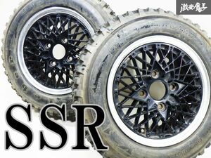 SSR スピードスター TYPE FF 13インチ 5.5J +38 4穴 PCD100 ホイール kieber 155-13 タイヤ