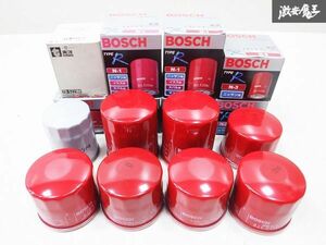 未使用!! BOSCH ボッシュ タイプR TOYO 東洋 オイルフィルター バラエティ 8個セット N-1 N-3 TO-5229M 棚