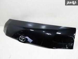 きれい!! トヨタ純正 200 ハイエース 6型 ワイドボディー ワイド フロント ボンネット フード 209 ブラックマイカ 棚2R1