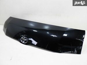 きれい!! トヨタ純正 200 ハイエース 6型 ワイドボディー ワイド フロント ボンネット フード 209 ブラックマイカ 棚2R1