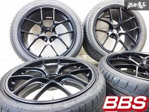 美品!! BBS RI-D RI014 RI015 20インチ 9J +44 11J +50 5穴 PCD114.3 空気圧センサー付き タイヤ付き 4本 フェラーリ F599 612 458