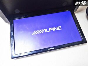 保証付 通電OK ALPINE アルパイン 10.1 インチ 天井 フリップダウンモニター TMX-RM3005B 棚E11