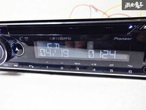 保証付 carrozzeria カロッツェリア CD デッキ プレーヤー レシーバー Bluetooth DEH-5600 USB 1DIN ハンズフリー カーオーディオ 棚D4_画像2