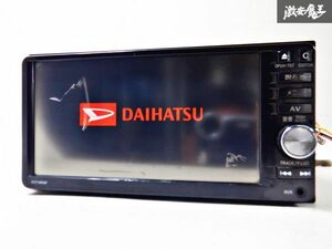 ダイハツ純正 メモリーナビ NSZP-W65DE 08545-K9099 Bluetooth BT CD再生 DVD再生 地デジ カーナビ 棚D5