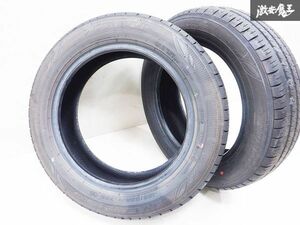 ★イボ付き★ DUNLOP ダンロップ ENASAVE EC300+ エナセーブ 155/65R14 75S 155/65-14 2019年 タイヤ単体 2本価格 残量 約6.8mm