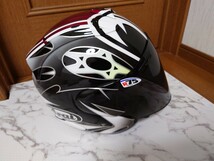 アライ　中須賀克行　2008　JSB1000　チャンピオン　記念　ジェットヘルメット　R75　ARAI　ALFA RAYS_画像3