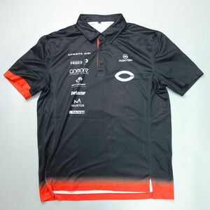 中央大学 自転車競技部 サイクリング部 Monton Sports モントンスポーツ 黒 ブラック ポロシャツ XL メンズ