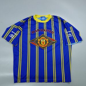 90s 美品 UMBRO アンブロ 92/93年 マンチェスターユナイテッド 練習着 ユニフォーム メンズ M プレミア サッカー