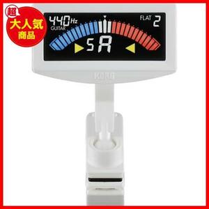 * white _ tuner only * KORG guitar / base for clip tuner PitchCrow-G AW-4G WH white ±0.1 cent. high precision color display 