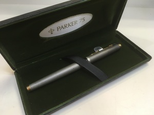PARKER75 old fountain pen case attaching Junk 