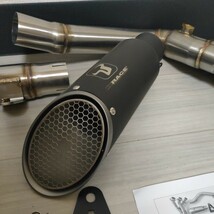 未使用 IXRACE IXIL EXHAUST SILENCERS ヤマハ YAMAHA MT-09 2021 バイクフルエキゾーストマフラー MK1Bブラックサイレンサー 送料無料_画像5