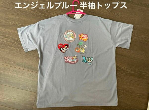 新品未使用 エンジェルブルー 半袖Tシャツ 復刻版 Tシャツ