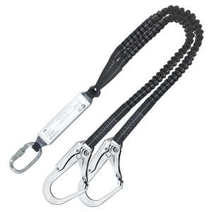  impact absorption full Harness type for 2 number .. Thai plan yard double Ran yard flexible .. type rope hook 60-120cm safety belt for 