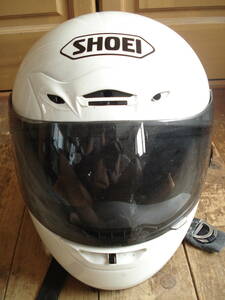  утиль! * SHOEI Shoei! full-face шлем! L(59cm~60cm) размер! *