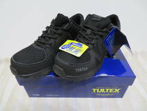 アイトス TULTEX超軽量樹脂先芯入安全靴 AZ-51649【110オールブラック・28.0ｃｍ】軽作業向けの品が、即決2250円★_画像1