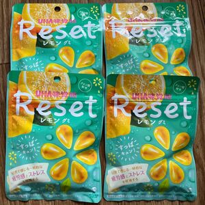 UHA味覚糖　Reset レモングミ　機能性表示食品