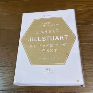 ゼクシィ 2024年 6月号 別添付録　JILL STUART エコバッグ＆ポーチ　2点セット　送料無料