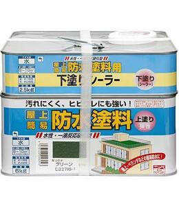 ニッペ　ニッペ 水性屋上防水塗料セット（8.5kg）グレー　代引き不可　お取り寄せ品