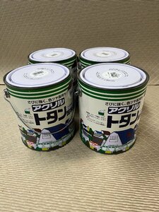 トタン屋根用ニッペ　アクリル　つやあり　こげ茶　2Ｌ×4缶　