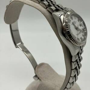 【研磨済】ROLEX DATEJUST 179174 ロレックス デイトジャスト 自動巻 アナログ 白文字盤 レディース 腕時計 時計の画像3