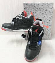 NIKE AIR JORDAN 4 RETRO FV5029-006 ナイキ エア ジョーダン スニーカー 28.0cm US10 UK9 ブラック_画像1