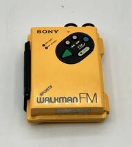 ジャンク SONY SPORTS WALKMAN FM WM-F5 ウォークマン_画像1