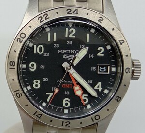 SEIKO セイコー SEIKO5・GMT 4R34-00C0 391289 SBSC011 自動巻き 腕時計 箱説有り 店舗受取可