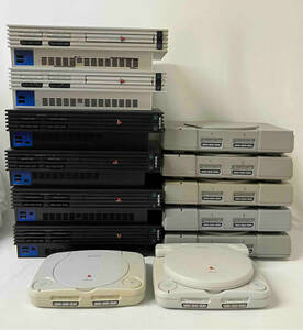  Junk operation not yet verification PSOne PS2 thickness type PlayStation 13 point together 