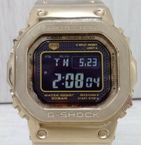 CASIO カシオ G-SHOCK GMW-B5000GD-9JF／201E**** フルメタル ゴールド Bluetooth ソーラー電波 腕時計