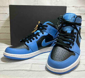 NIKE / ナイキ / AIR JORDAN MID / AJ1 / University Blue / ユニバーシティブルー / 未使用 / スニーカー / ブルー×ブラック / 27.0cm