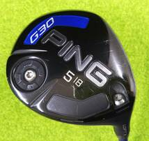 PING G30 TFC 390F フレックスSR ロフト角18 フェアウェイウッド ヘッドカバー有 店舗受取可_画像1