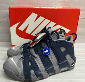 Nike Air More Uptempo ‘96 ◆921948-003 “Cool Grey◇White◇Midnight Navy“ スニーカー 30cm レアサイズ FAKEBUSTERS鑑定バッチ付
