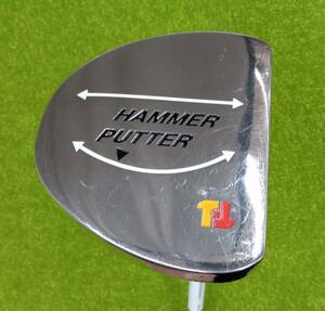 T×T HAMMER PUTTER パター ゴルフ ヘッドカバー付属