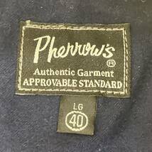 Pherrow's CPO TYPE SHIRT JACKET フェローズ ボーダー ブランケット CPO タイプ シャツ ジャケット 21W-PCSJ1 サイズ40_画像6