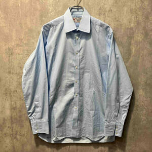 turnbull＆asser Oxford Cotton Classic Dress Shirt Blue 16 英国製 オックスフォード クラシックドレスシャツ タンブルアンドアッサー