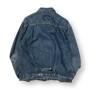 LEVI’S Tracker Jacket 1st トラッカー ジャケット ファースト デニム Gジャン ブルー系 SIZE L リーバイス 店舗受取可の画像2